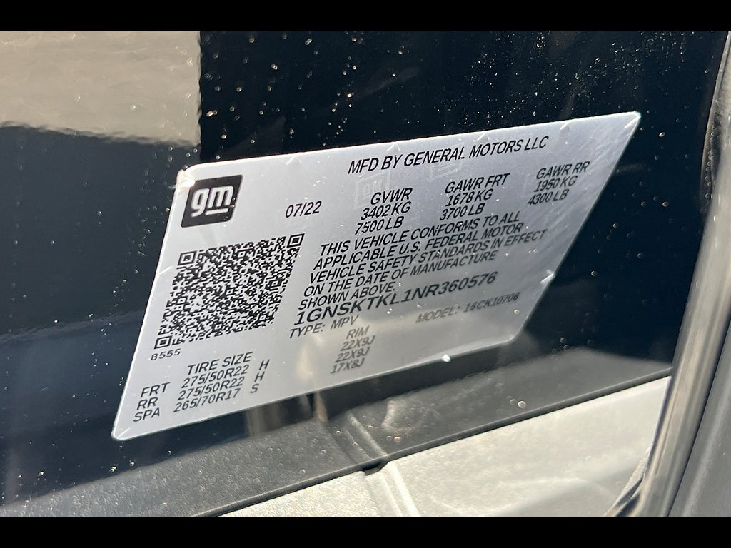 2022 Chevrolet Tahoe High Country