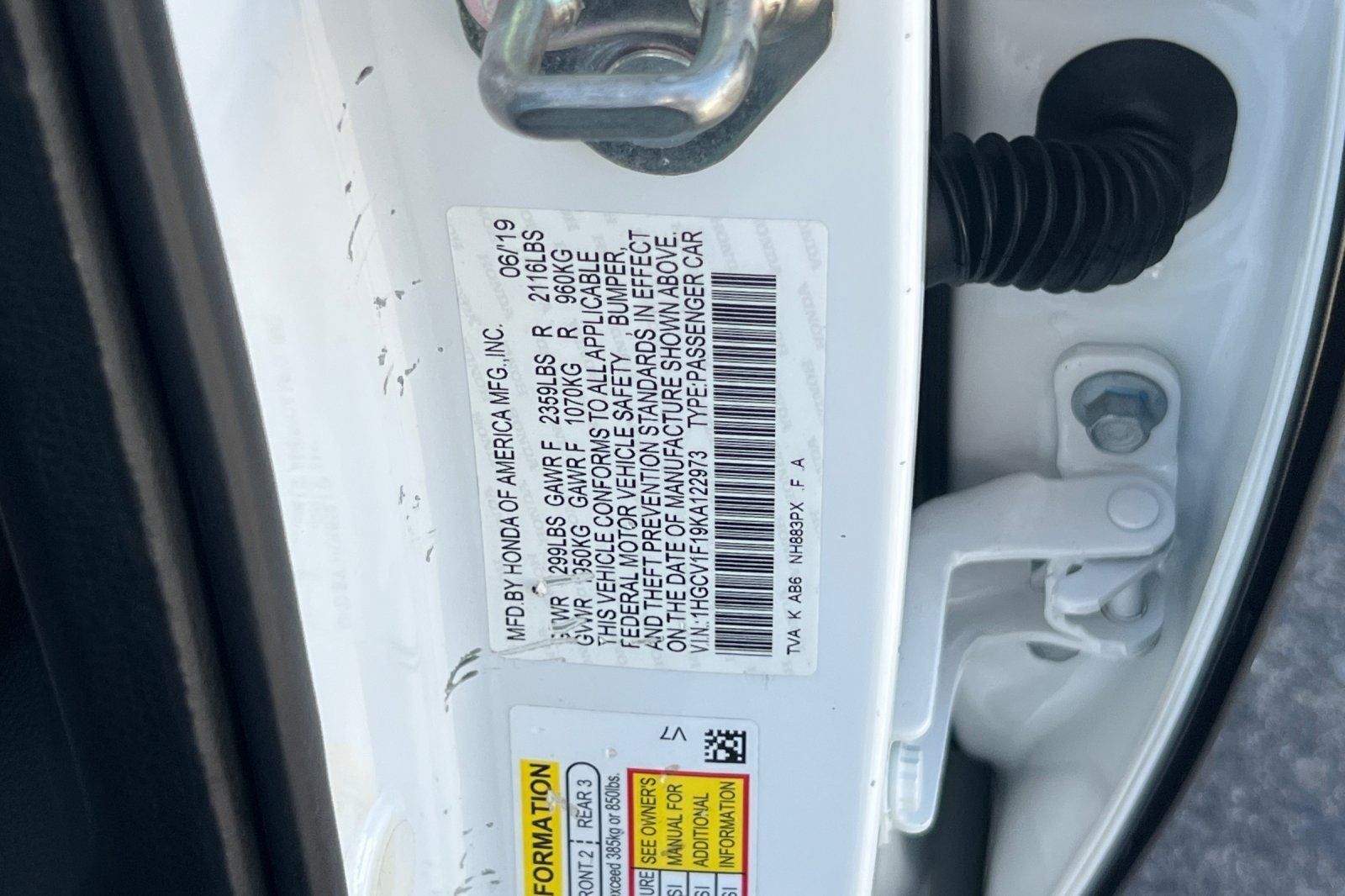 2019 Honda Accord LX