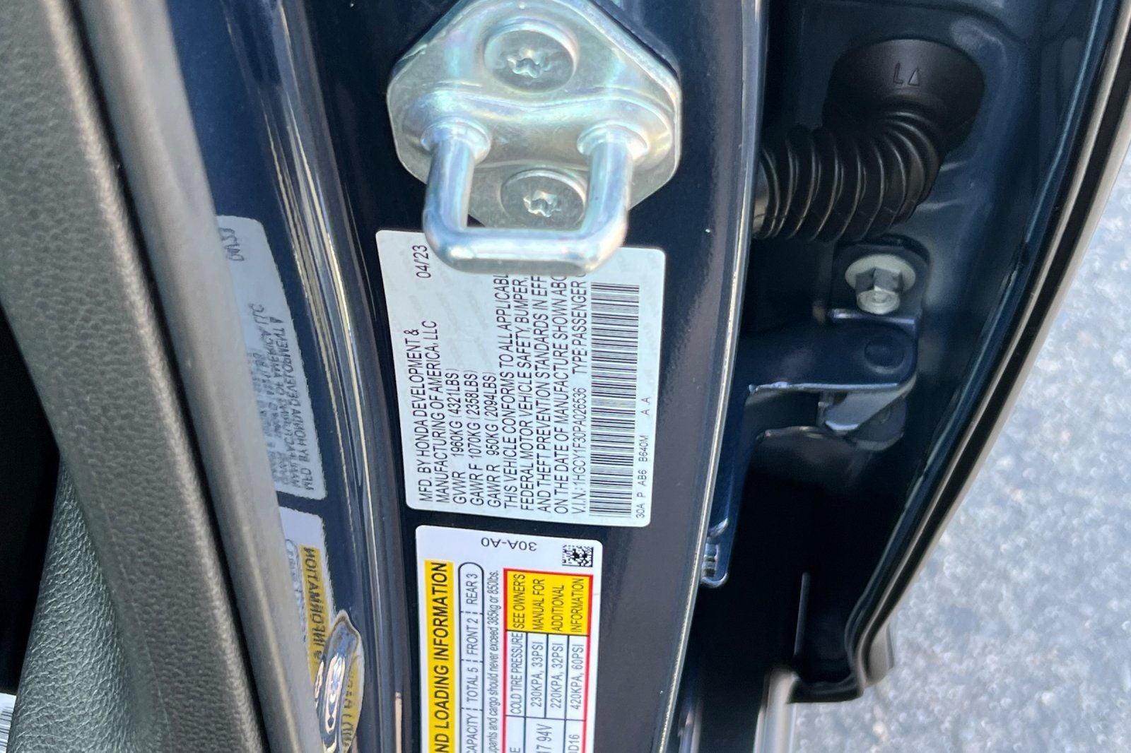 2023 Honda Accord EX