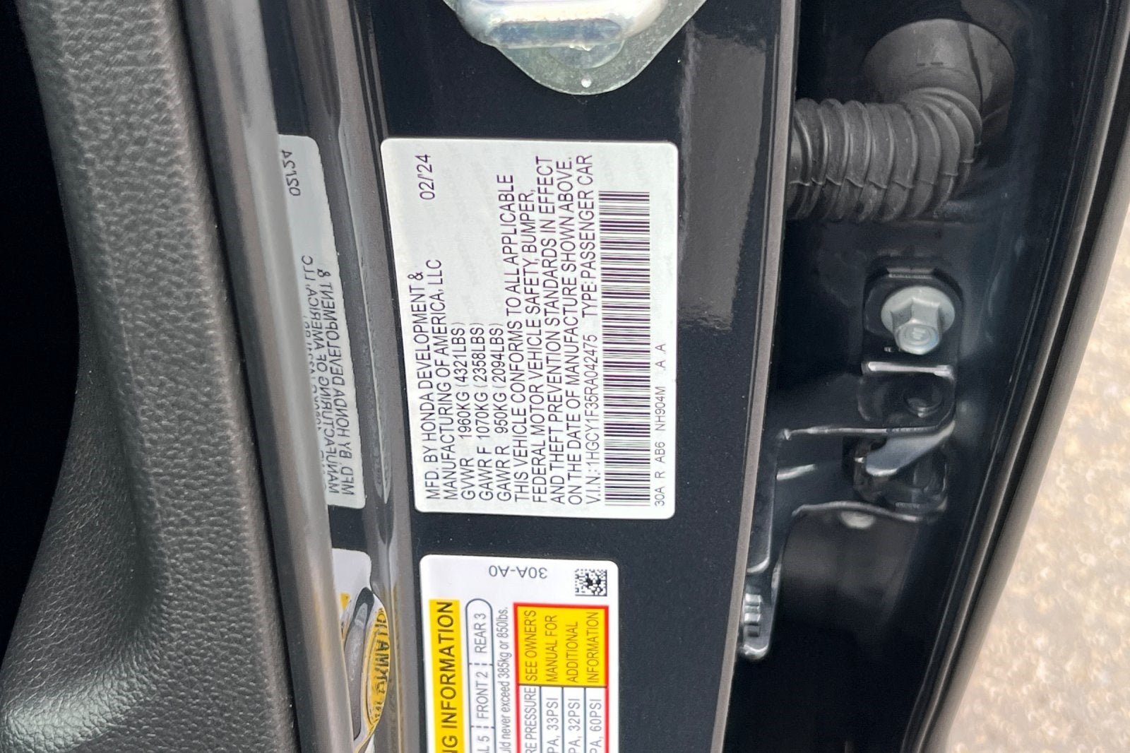 2024 Honda Accord EX