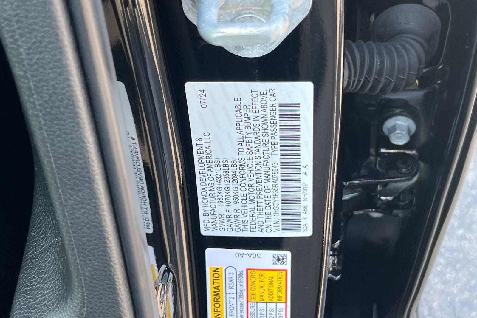 2024 Honda Accord EX