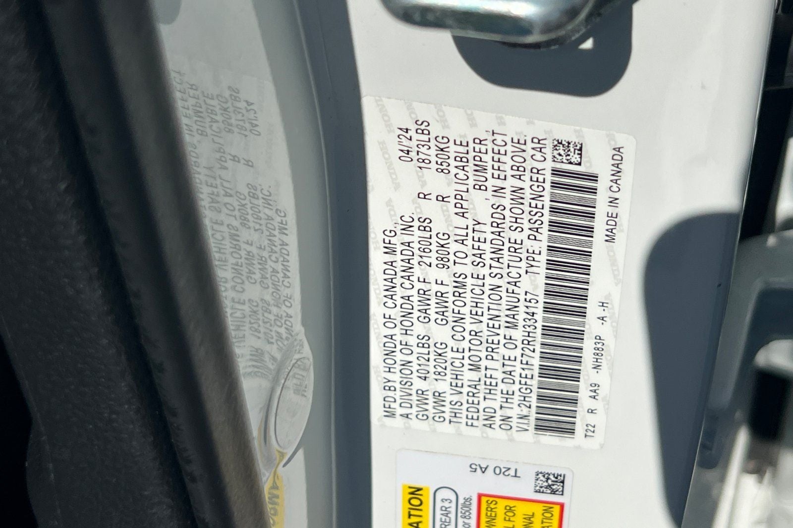 2024 Honda Civic EX