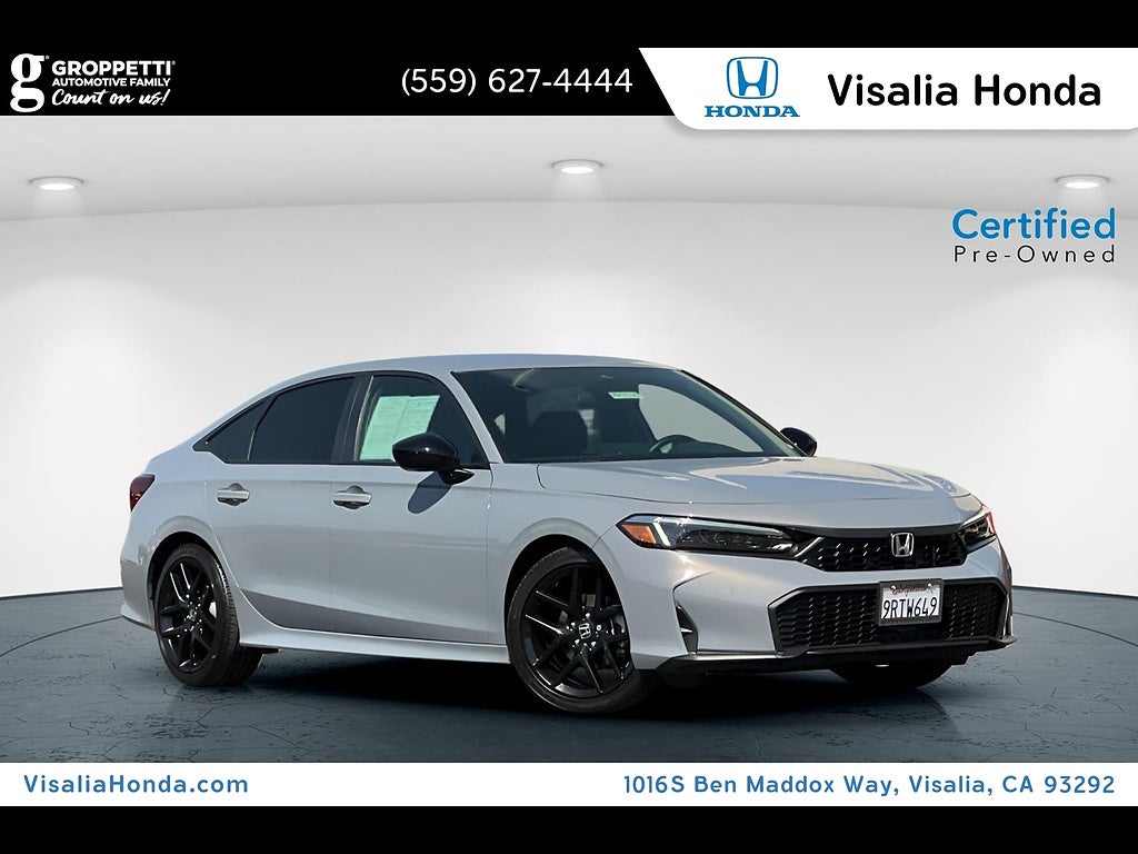 2025 Honda Civic Sedan Sport