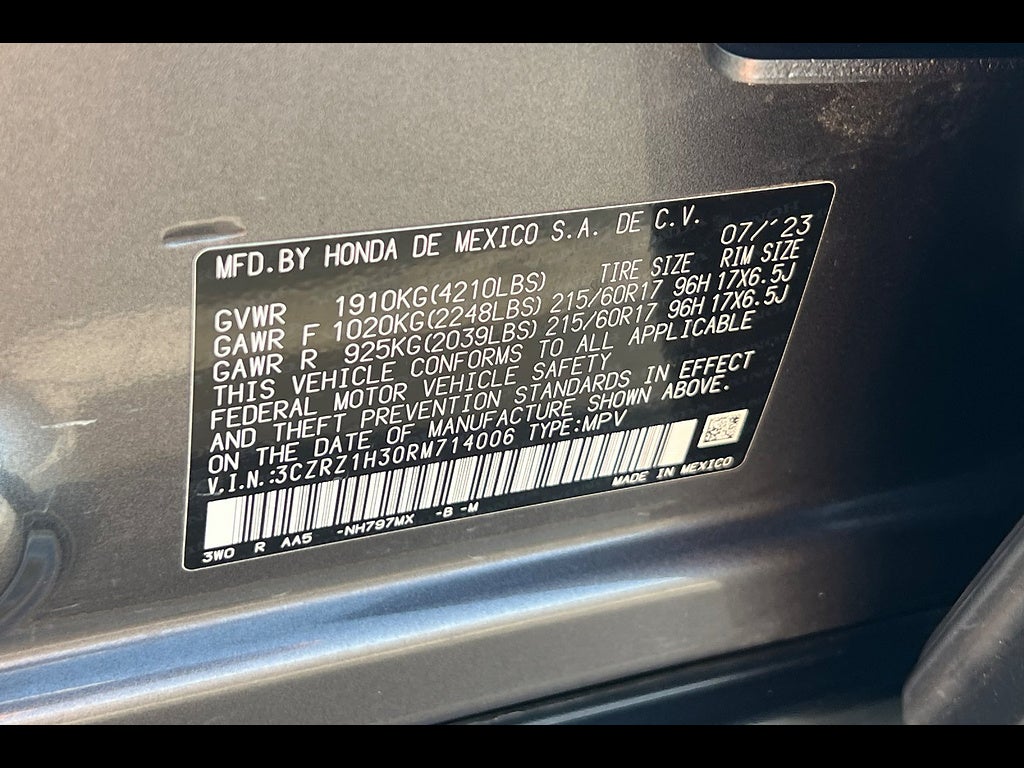 2024 Honda HR-V LX