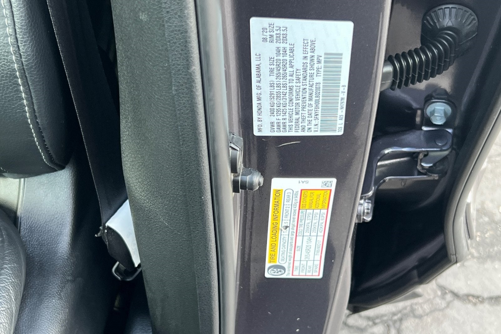 2020 Honda Passport Elite