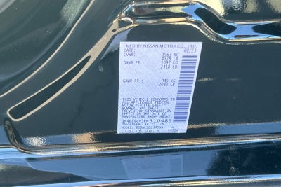 2024 Nissan Altima 2.5 SR