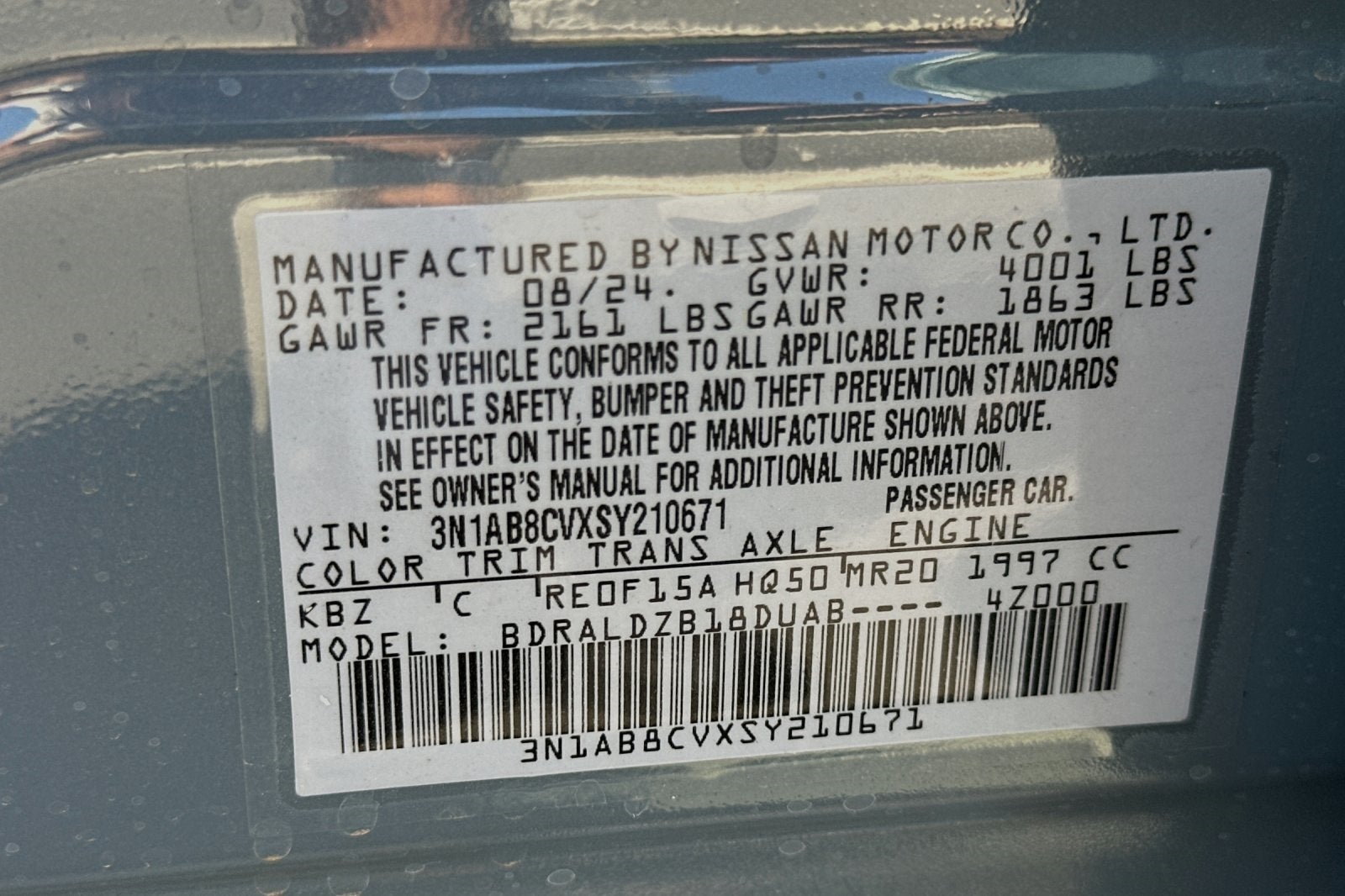 2025 Nissan Sentra SV