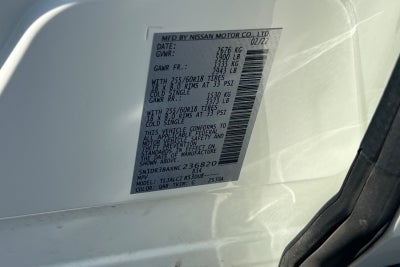 2022 Nissan Pathfinder SV
