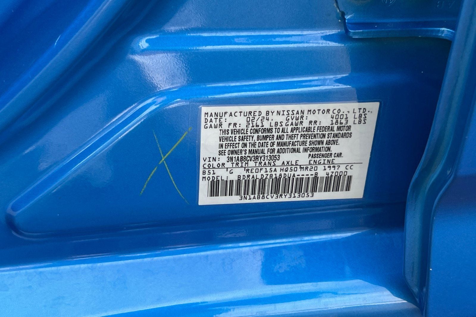 2024 Nissan Sentra SV