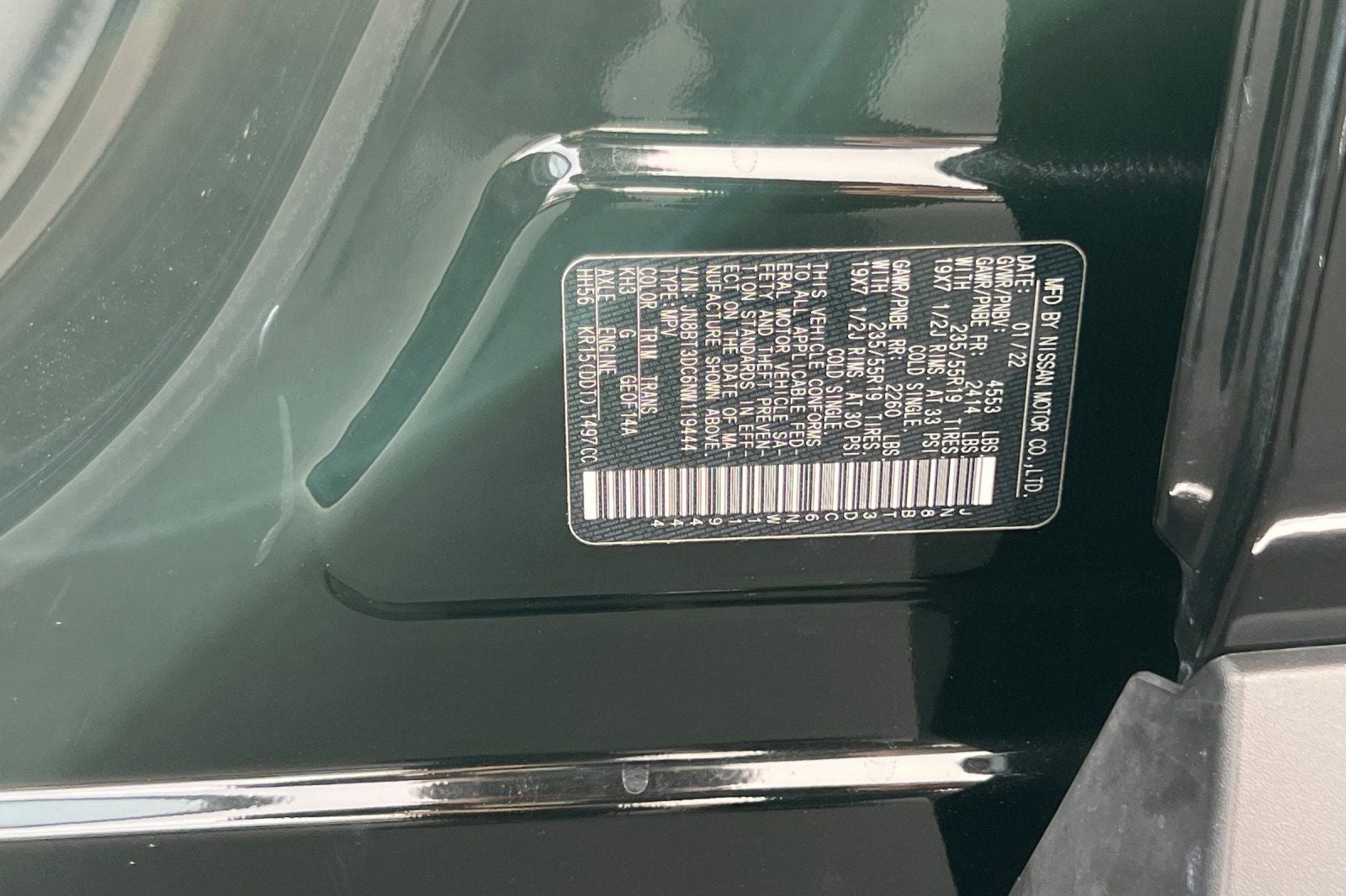 2022 Nissan Rogue Platinum