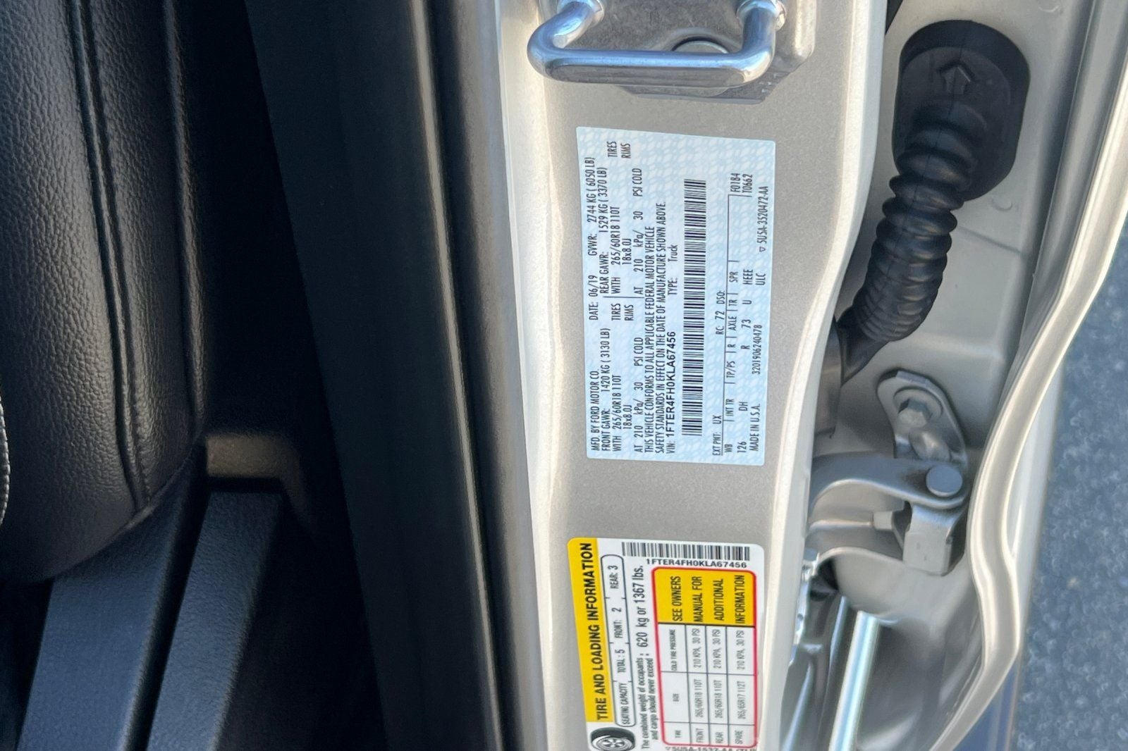 2019 Ford Ranger Lariat