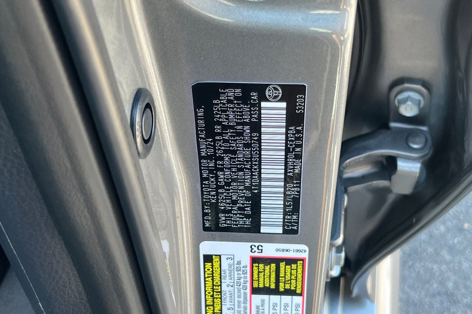 2025 Toyota Camry XSE