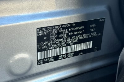 2022 Toyota RAV4 Hybrid LE