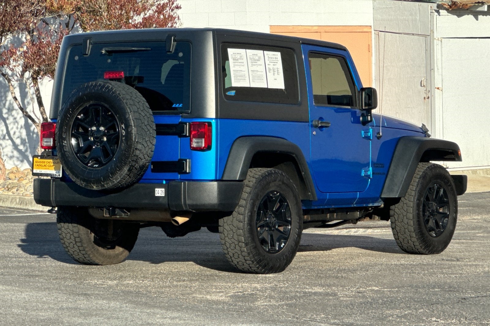 2015 Jeep Wrangler Sport