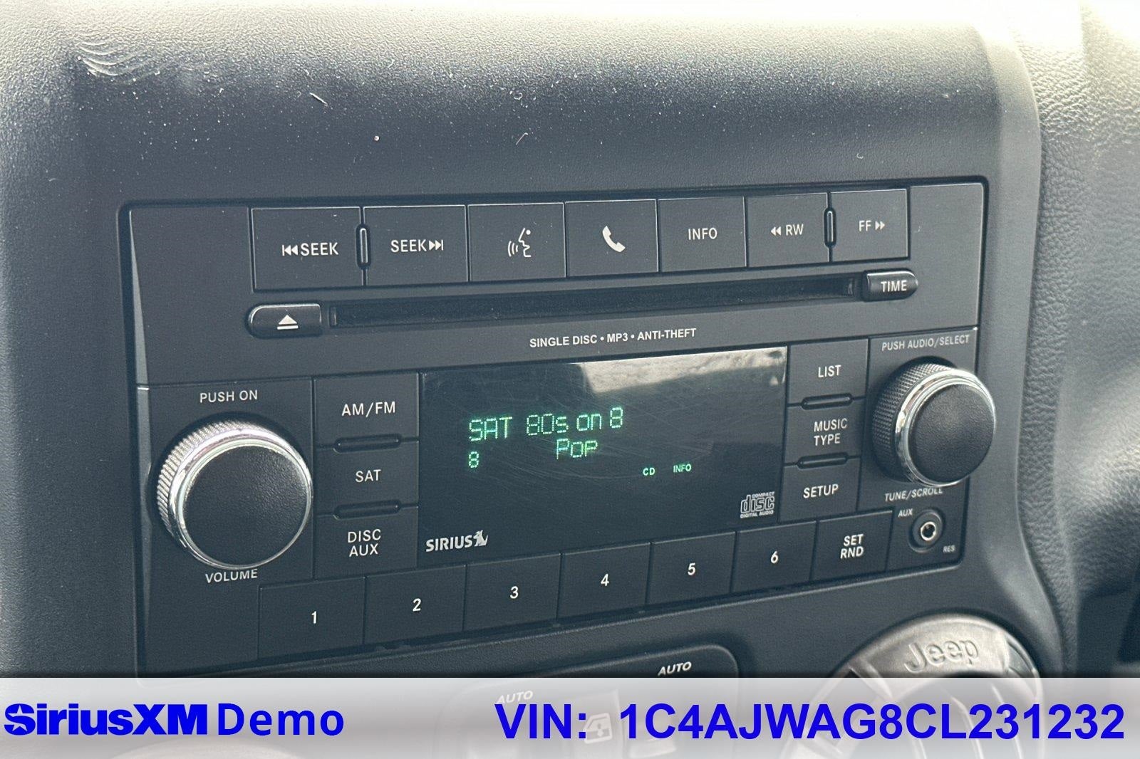 2012 Jeep Wrangler Sport