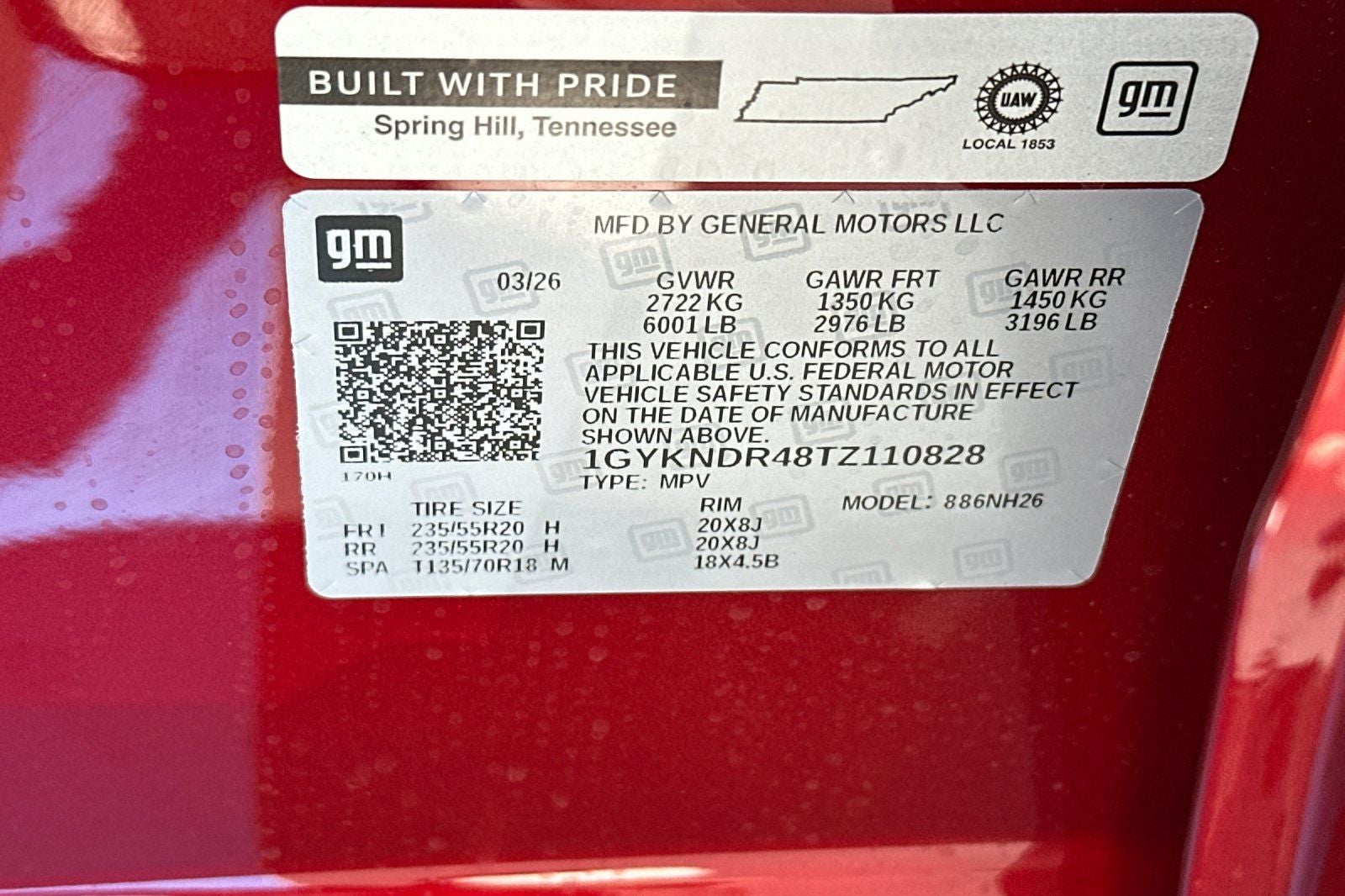 2026 Cadillac XT5 Premium Luxury