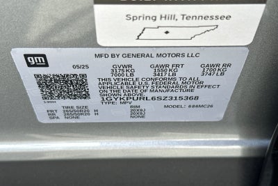 2025 Cadillac LYRIQ Sport