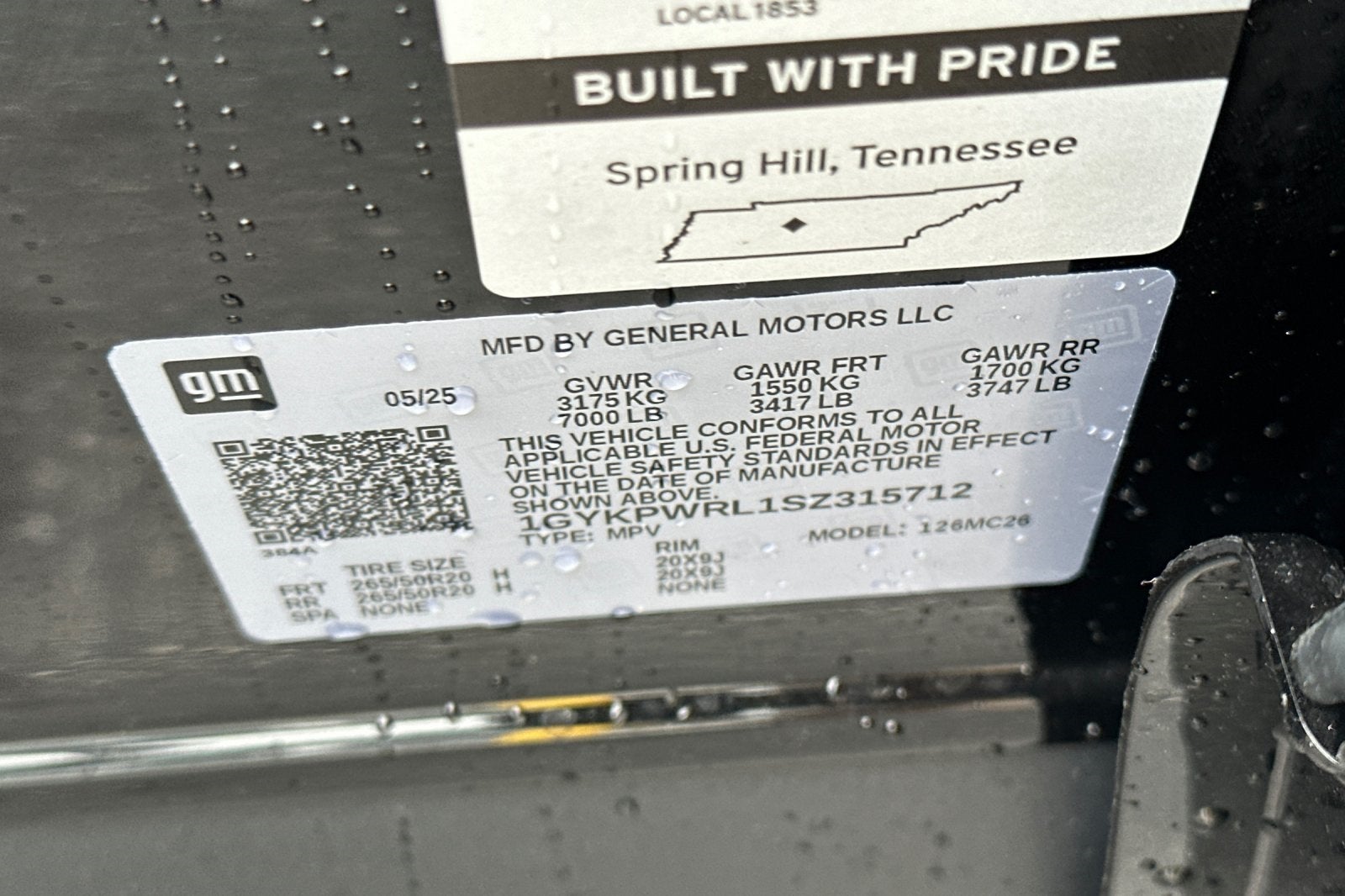 2025 Cadillac LYRIQ Sport