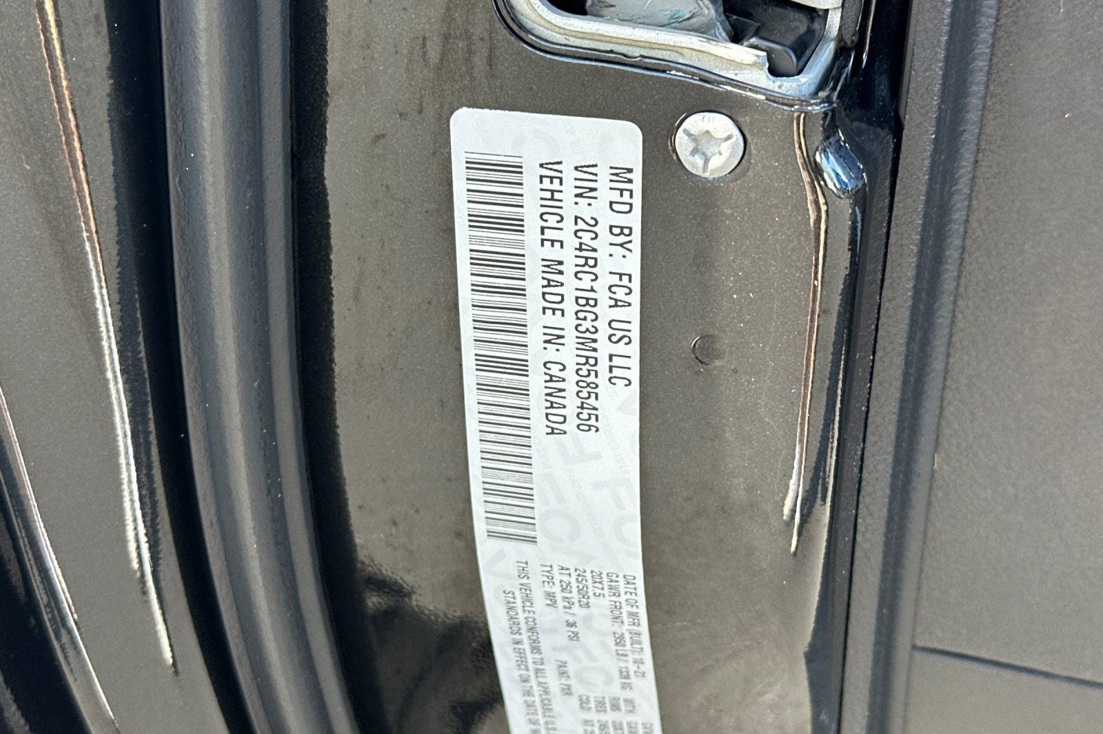 2021 Chrysler Pacifica Touring L