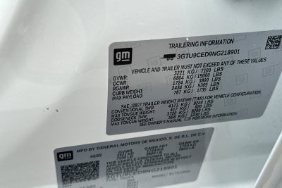 2022 GMC Sierra 1500 Limited Elevation