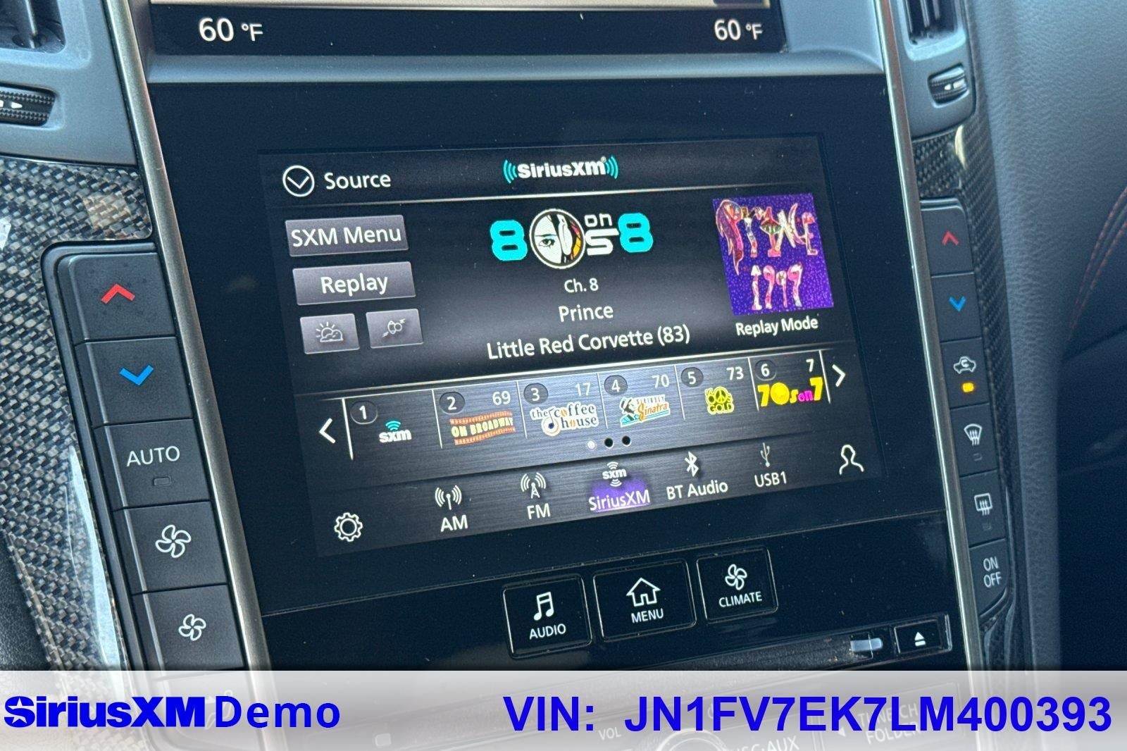 2020 INFINITI Q60 Red Sport 400