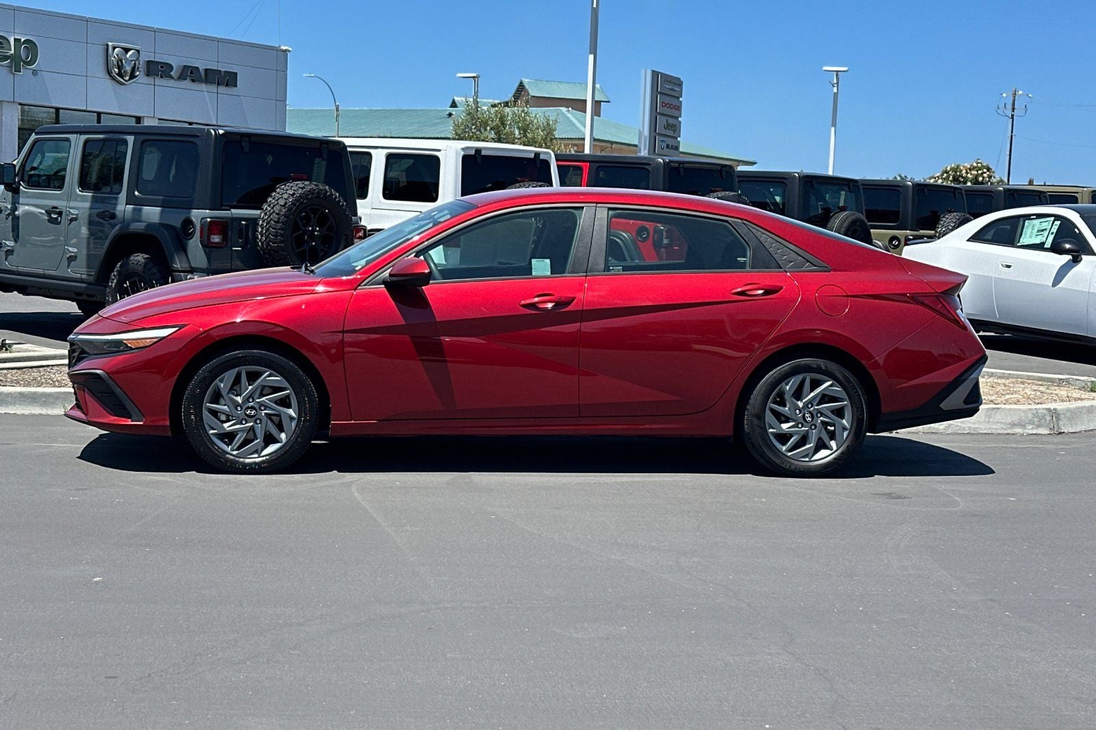 2024 Hyundai Elantra Hybrid Blue