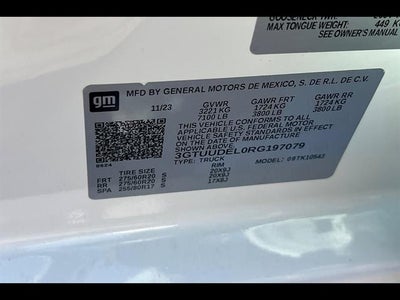 2024 GMC Sierra 1500 SLT