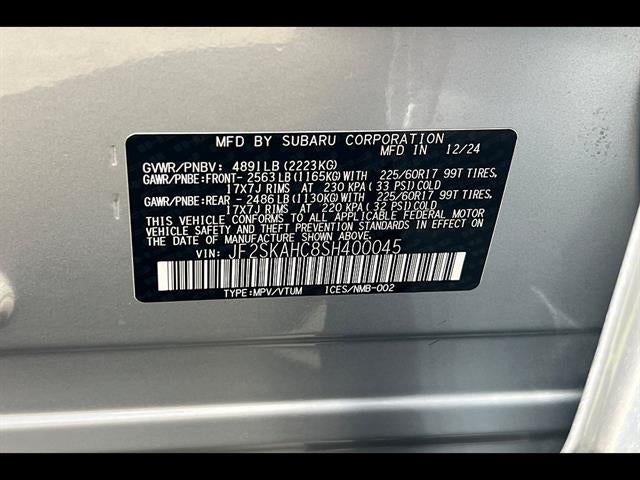 2025 Subaru Forester Wilderness