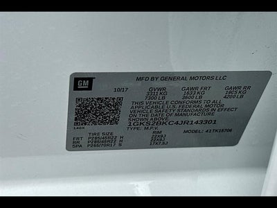 2018 GMC Yukon SLT