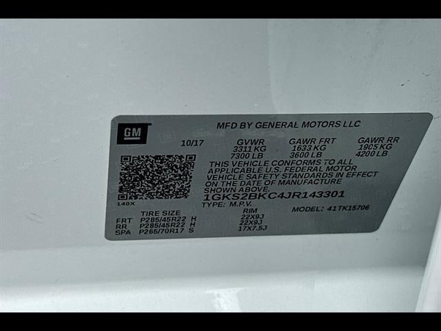 2018 GMC Yukon SLT