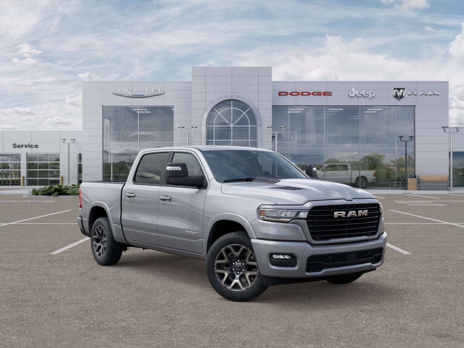 2025 RAM Ram 1500 RAM 1500 LARAMIE CREW CAB 4X4 5'7' BOX