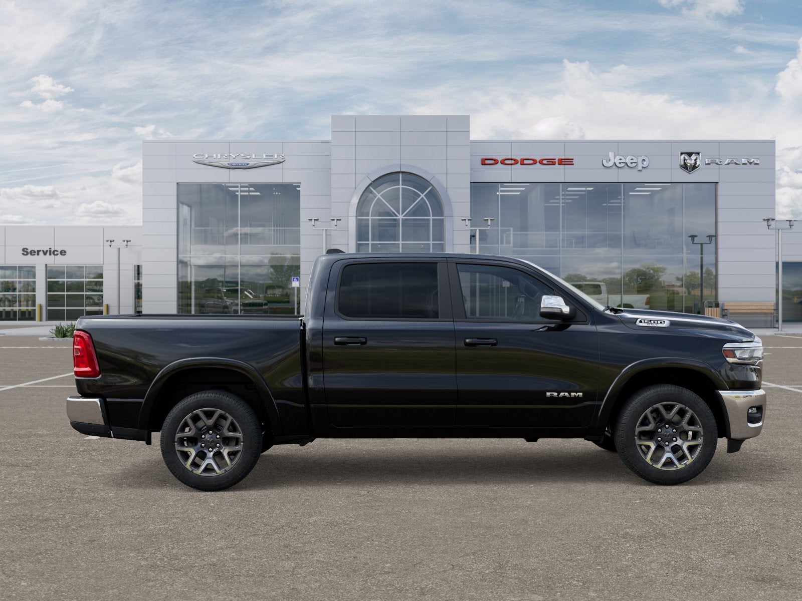 2025 RAM Ram 1500 RAM 1500 LARAMIE CREW CAB 4X4 5'7' BOX