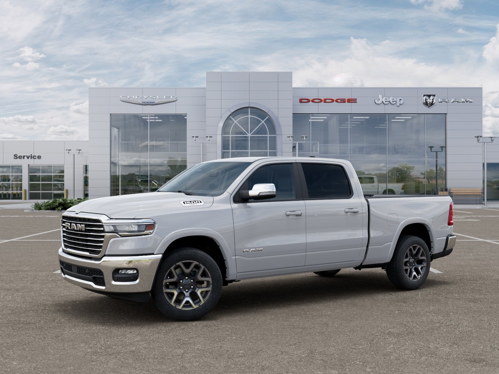 2025 RAM Ram 1500 RAM 1500 LARAMIE CREW CAB 4X4 6'4' BOX