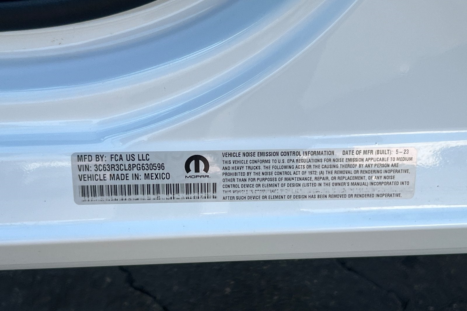 2023 RAM 3500 Tradesman