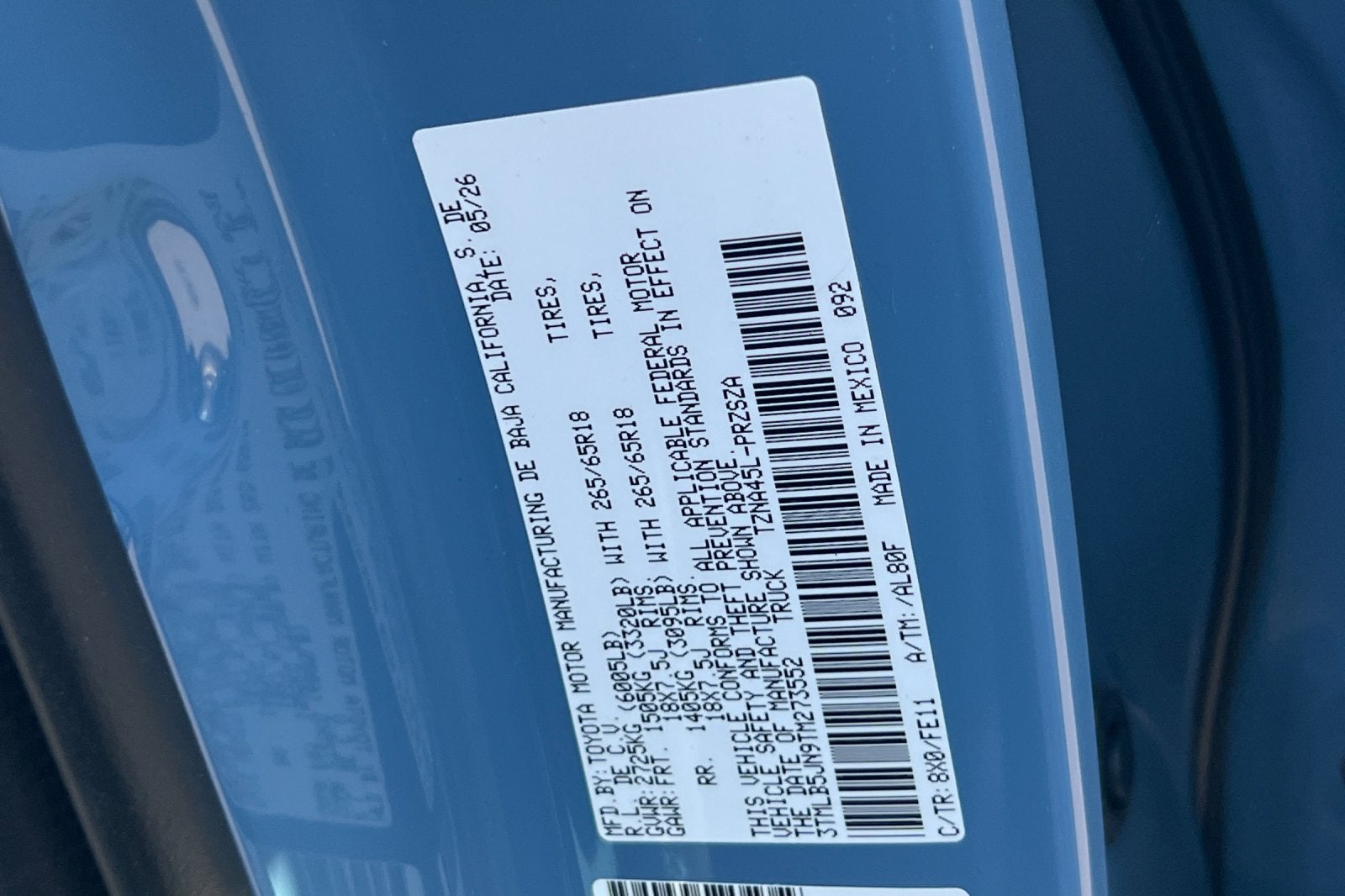 2026 Toyota Tacoma TRD Sport