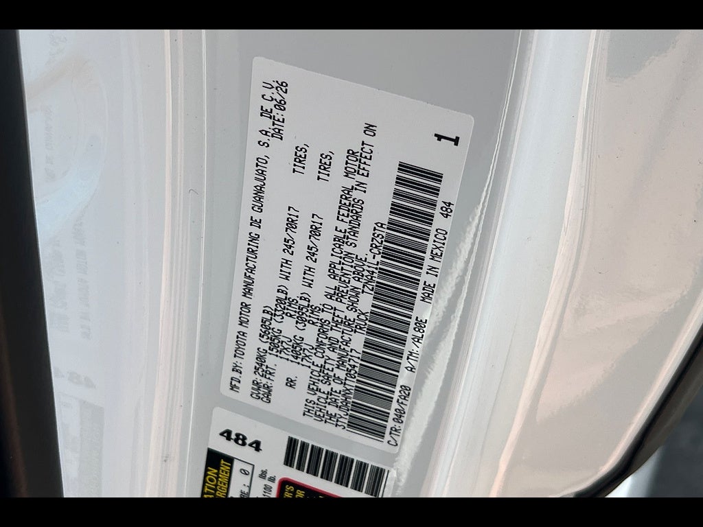 2026 Toyota Tacoma SR