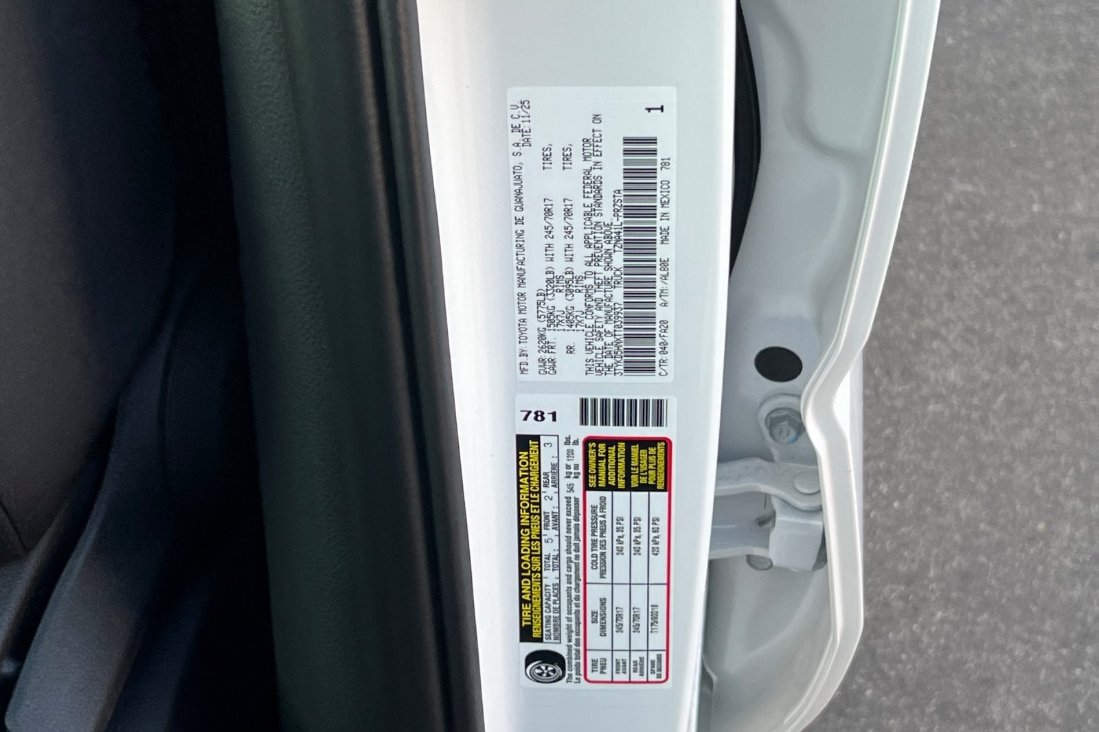 2026 Toyota Tacoma SR