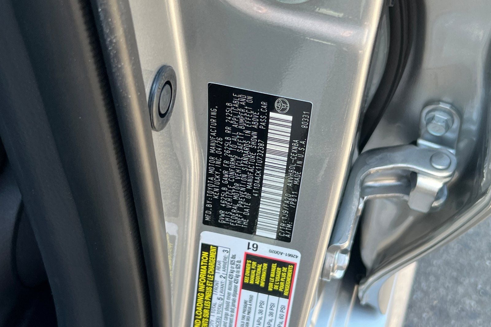 2026 Toyota Camry LE