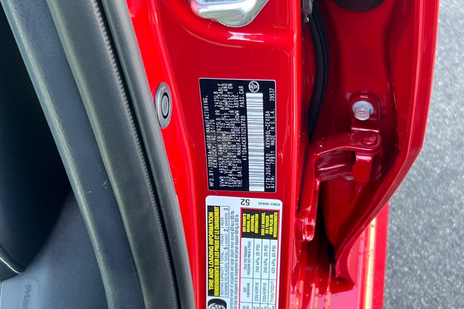 2026 Toyota Camry SE