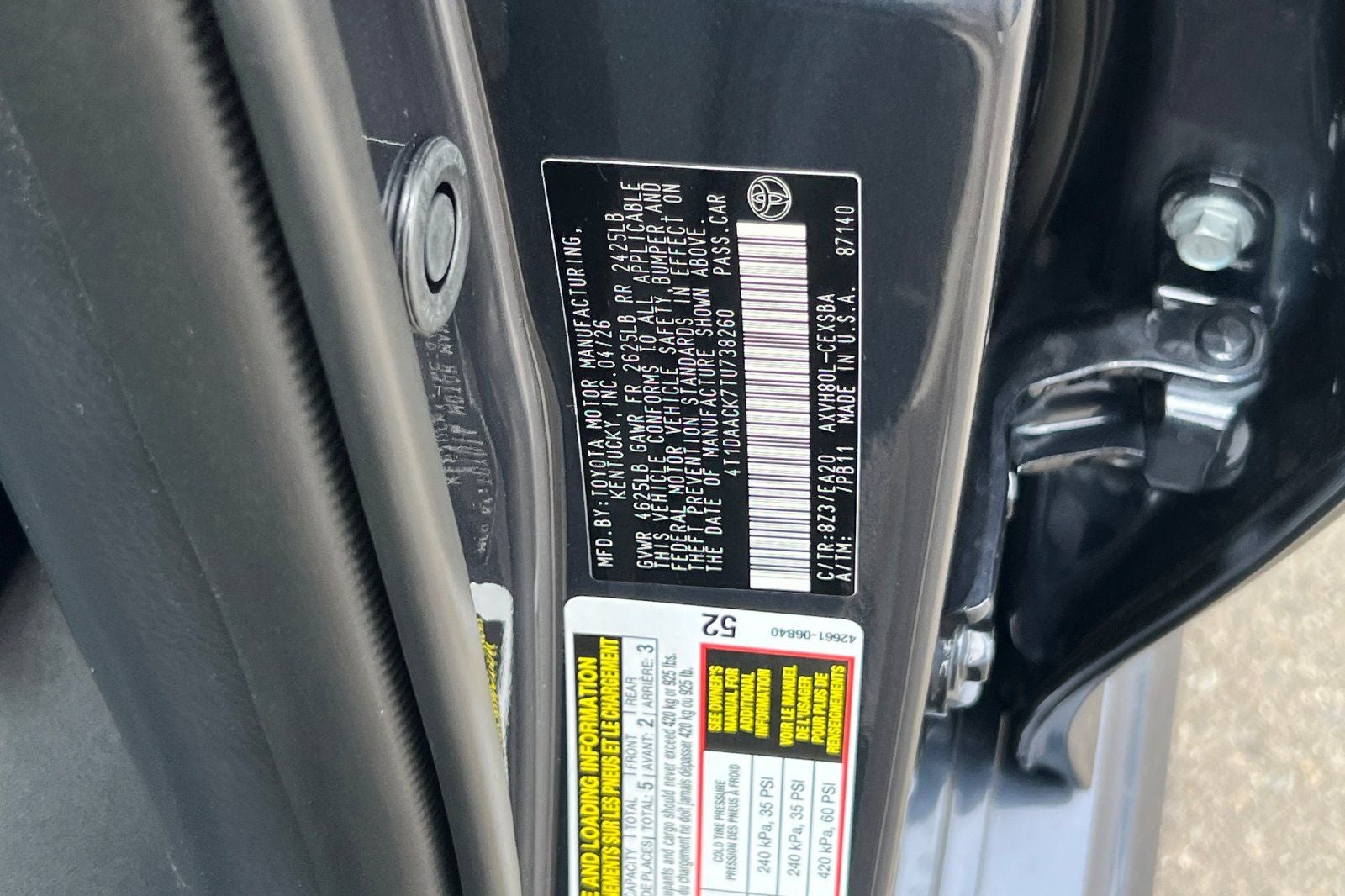 2026 Toyota Camry SE