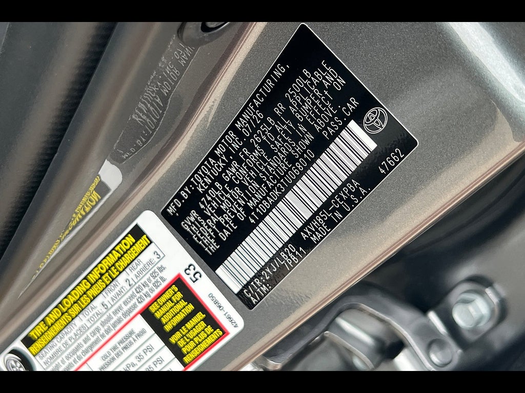 2026 Toyota Camry XSE