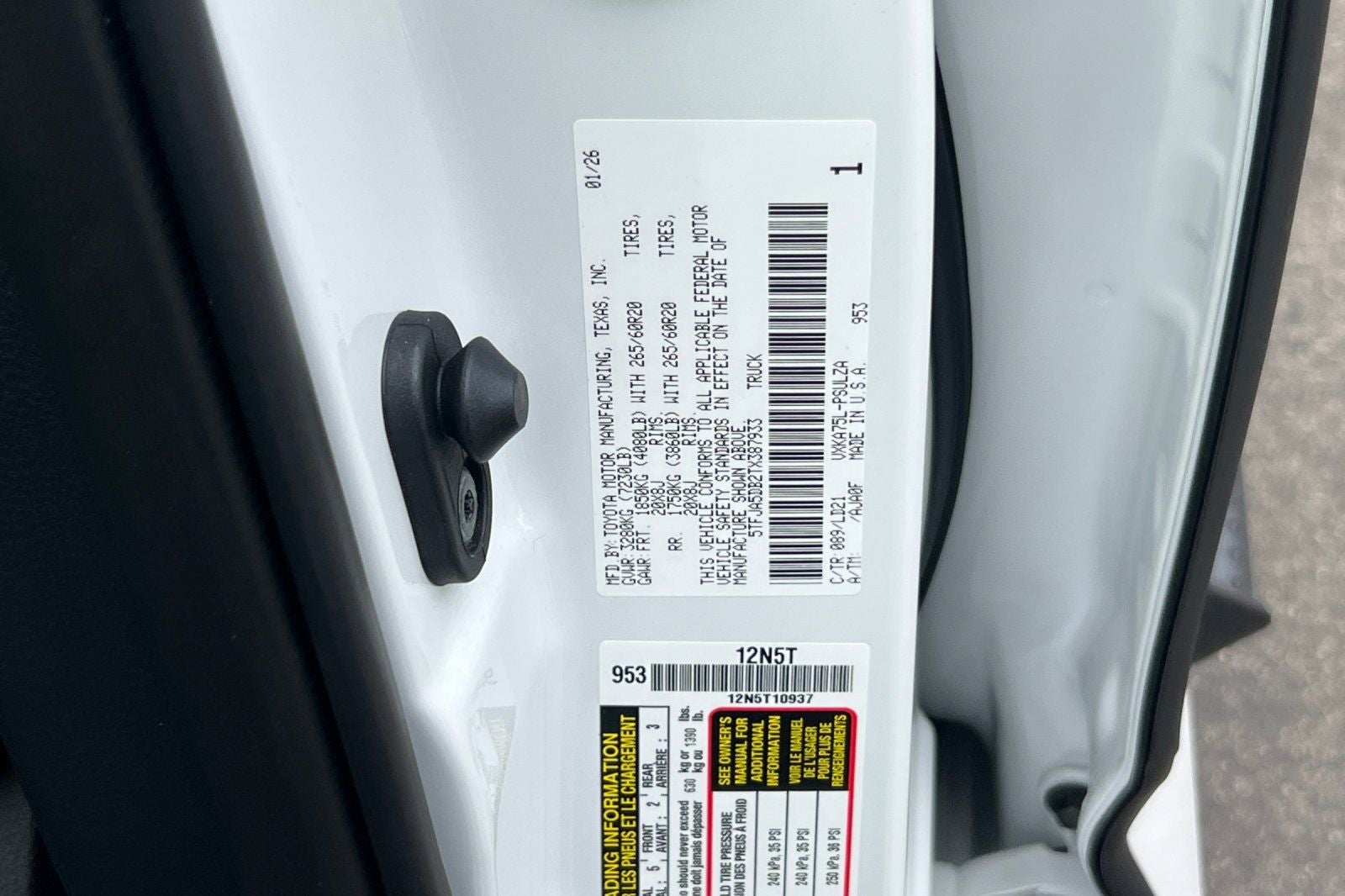 2026 Toyota Tundra Limited