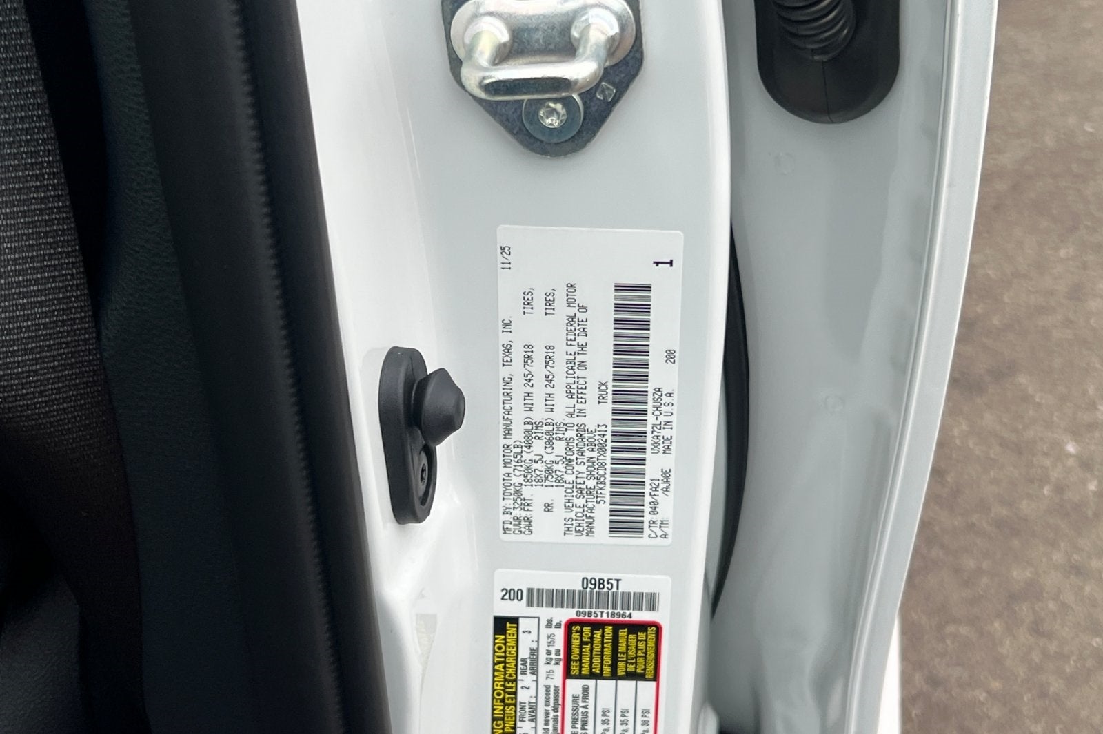 2026 Toyota Tundra SR