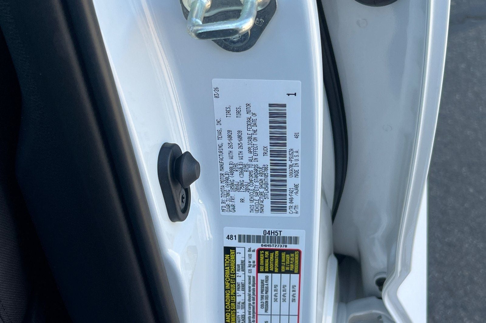 2026 Toyota Tundra SR5