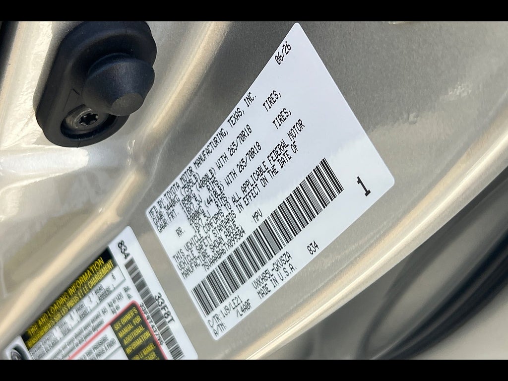 2026 Toyota Sequoia SR5
