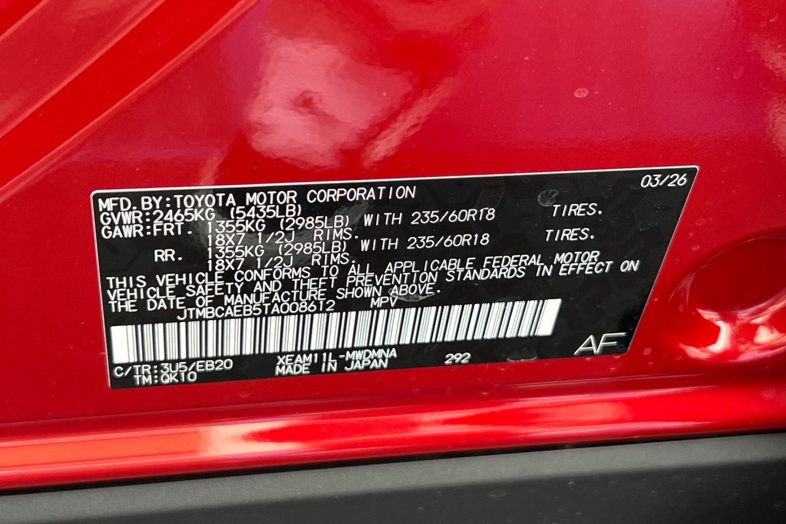 2026 Toyota bZ XLE